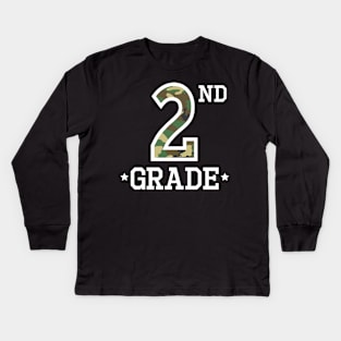 Team 2nd Second Grade Teacher Back to School T-Shirt Kids Long Sleeve T-Shirt